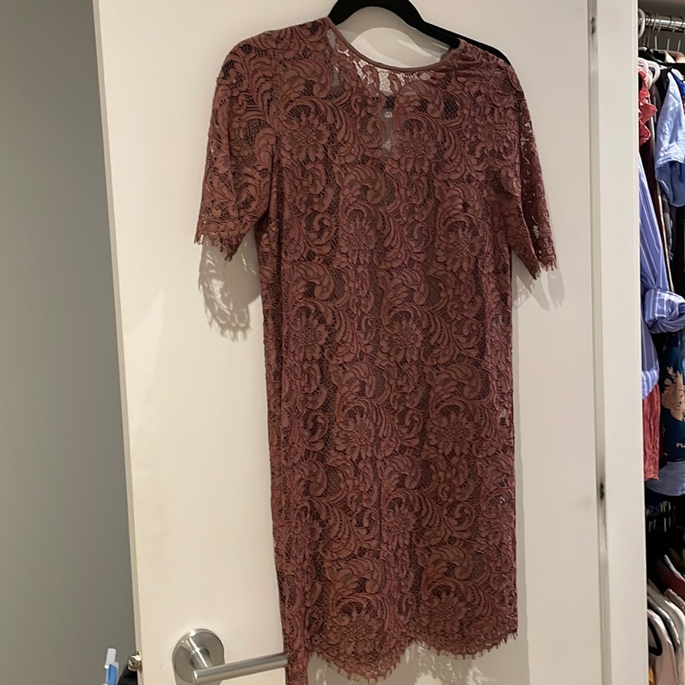 Aritzia Wilfred lace dress
